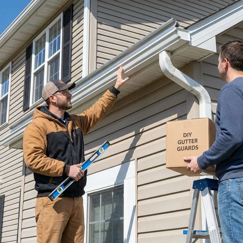 What Professional Installation Includes That DIY Doesn't — costco gutter guards