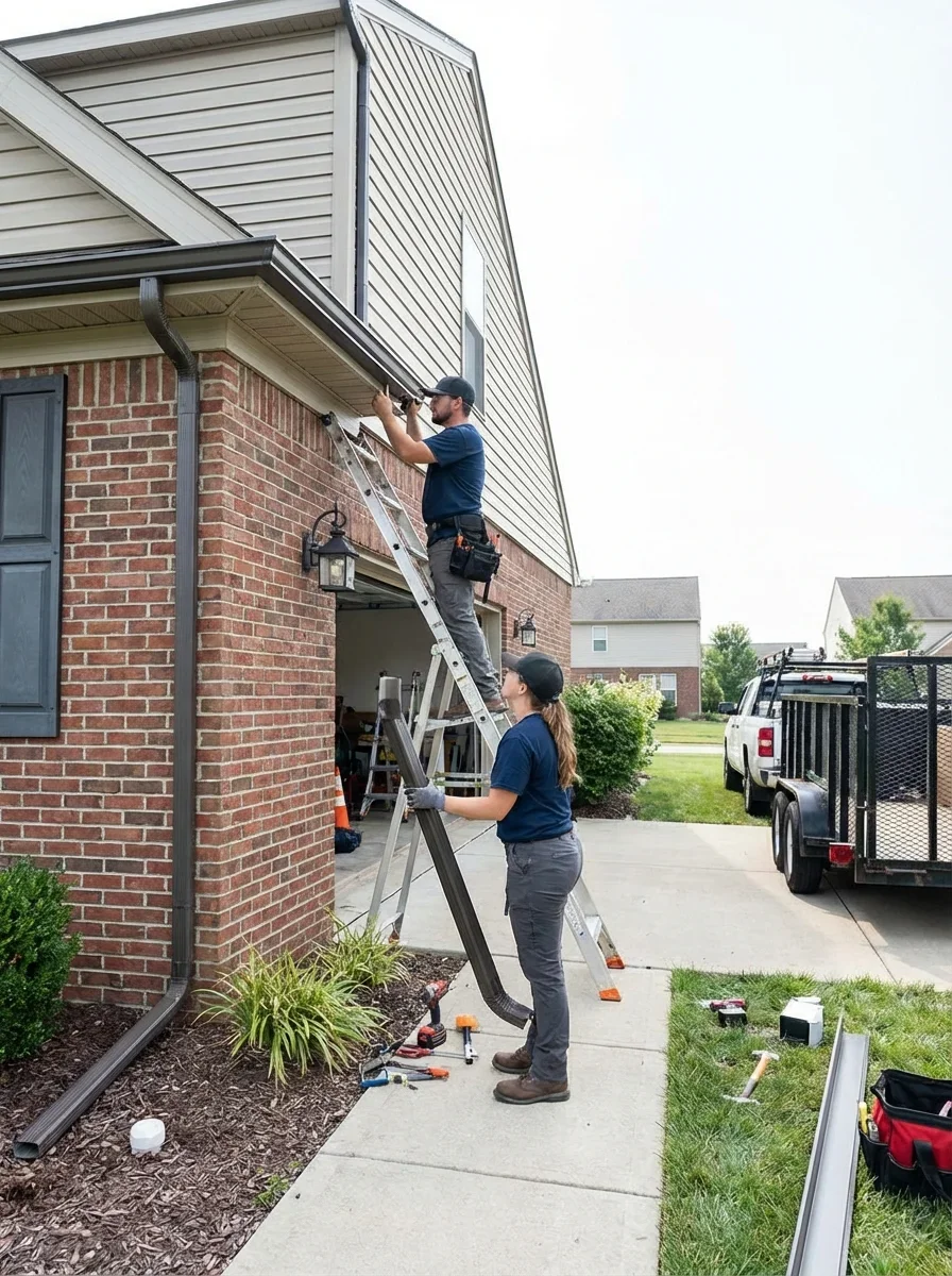 Home Depot Gutter Installation vs. Hiring a Local Pro
