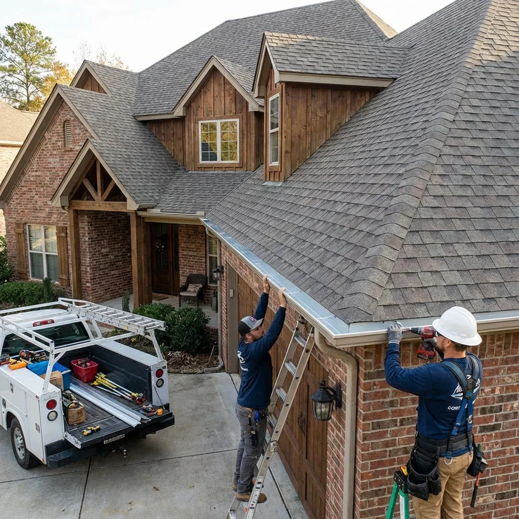 When to Choose a Local Contractor Instead — home depot gutters