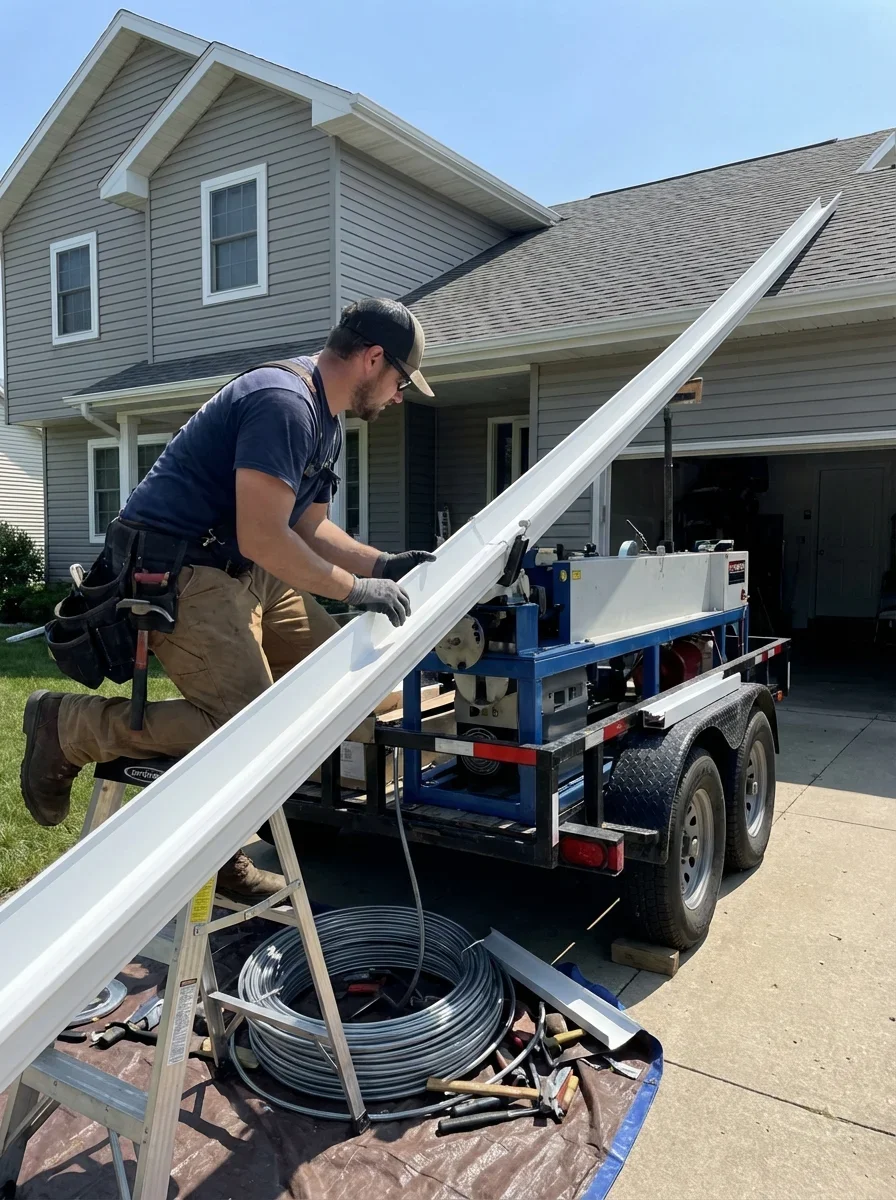 Seamless Gutter Installation: Why Pros Recommend Them