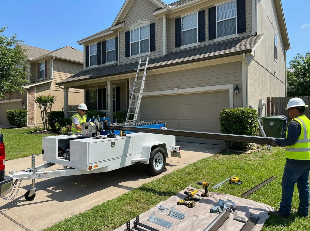 Seamless vs Sectional Gutter Installation — gutter installation near me