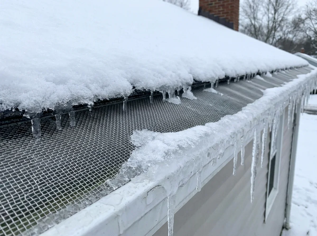 How Different Gutter Guard Types Perform in Winter — can gutter guards cause ice dams