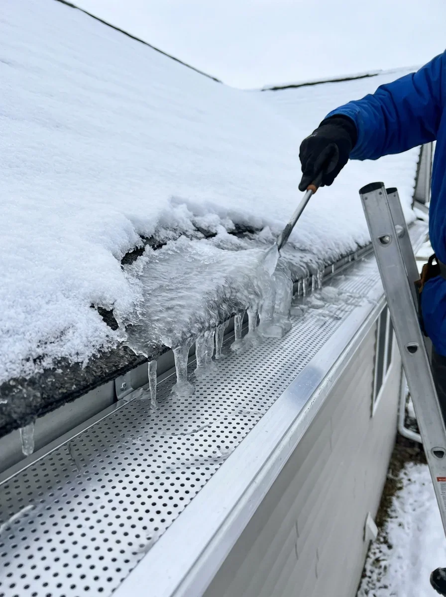 Gutter Guards and Ice Dams: Prevention, Risks & Professional Solutions
