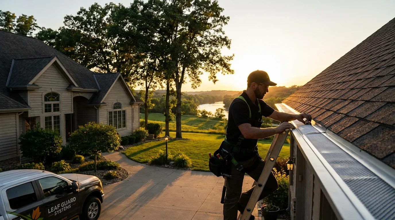 Professional leaf guard systems